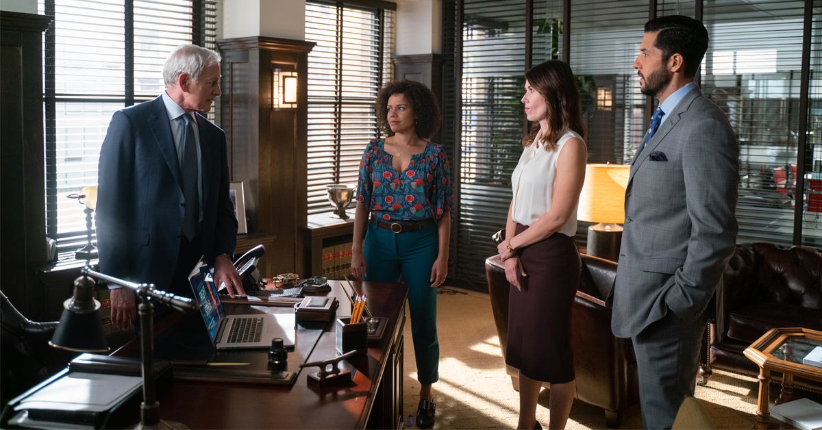 Get to Know the Cast of Family Law Victor Garber and Jewel Staite